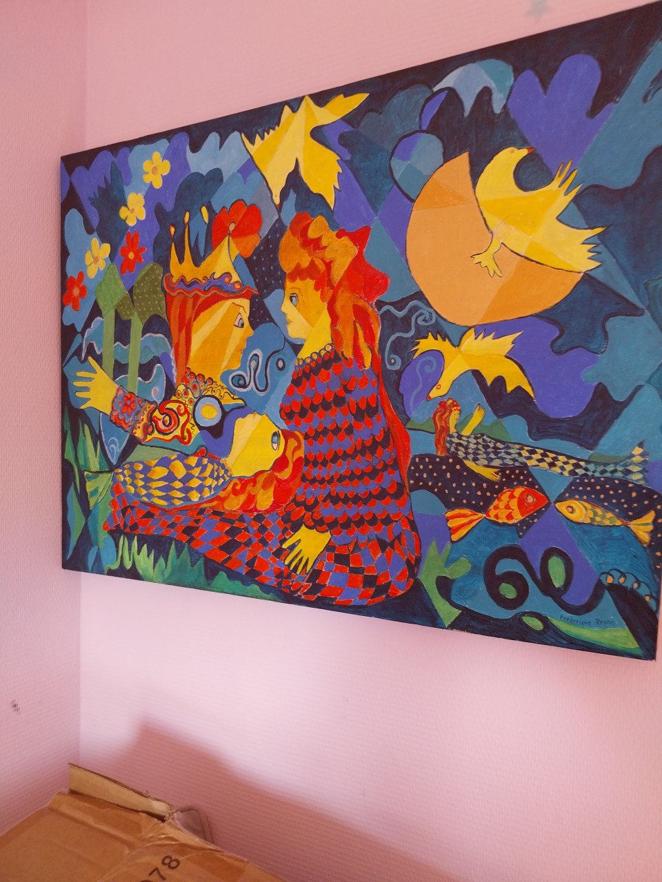 Schilderij Frederique Repko