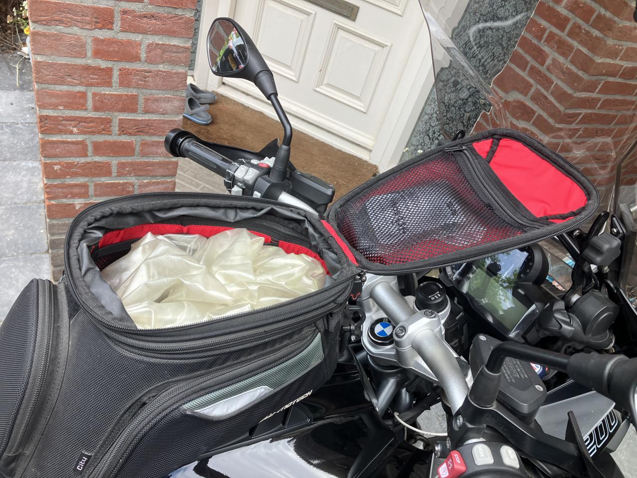 SW Motech City Evo tanktas bmw r1200gs adventure 2017 met tankring e.a.