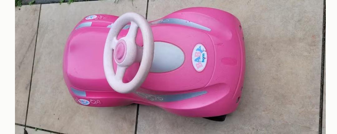 Roze loopauto voor meisjes te koop
