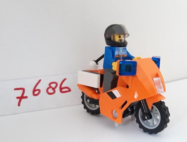 LEGO City 7686: Helikoptertransport met 3 minifiguren