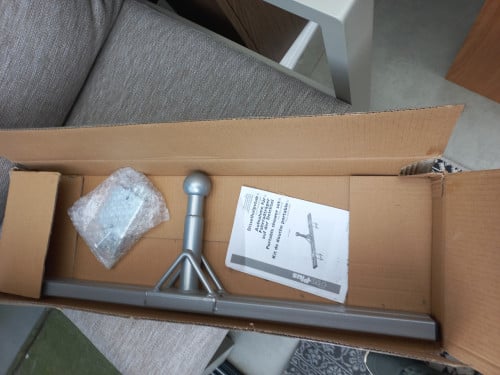 Disselhulpstuk voor fietsendrager.