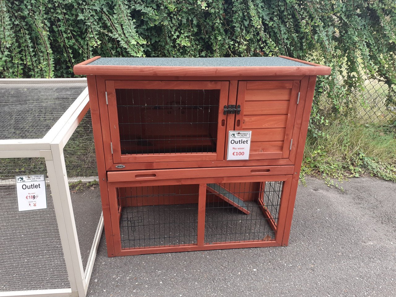 OUTLET hokken hoge korting te koop kippenhok konijnenhok!