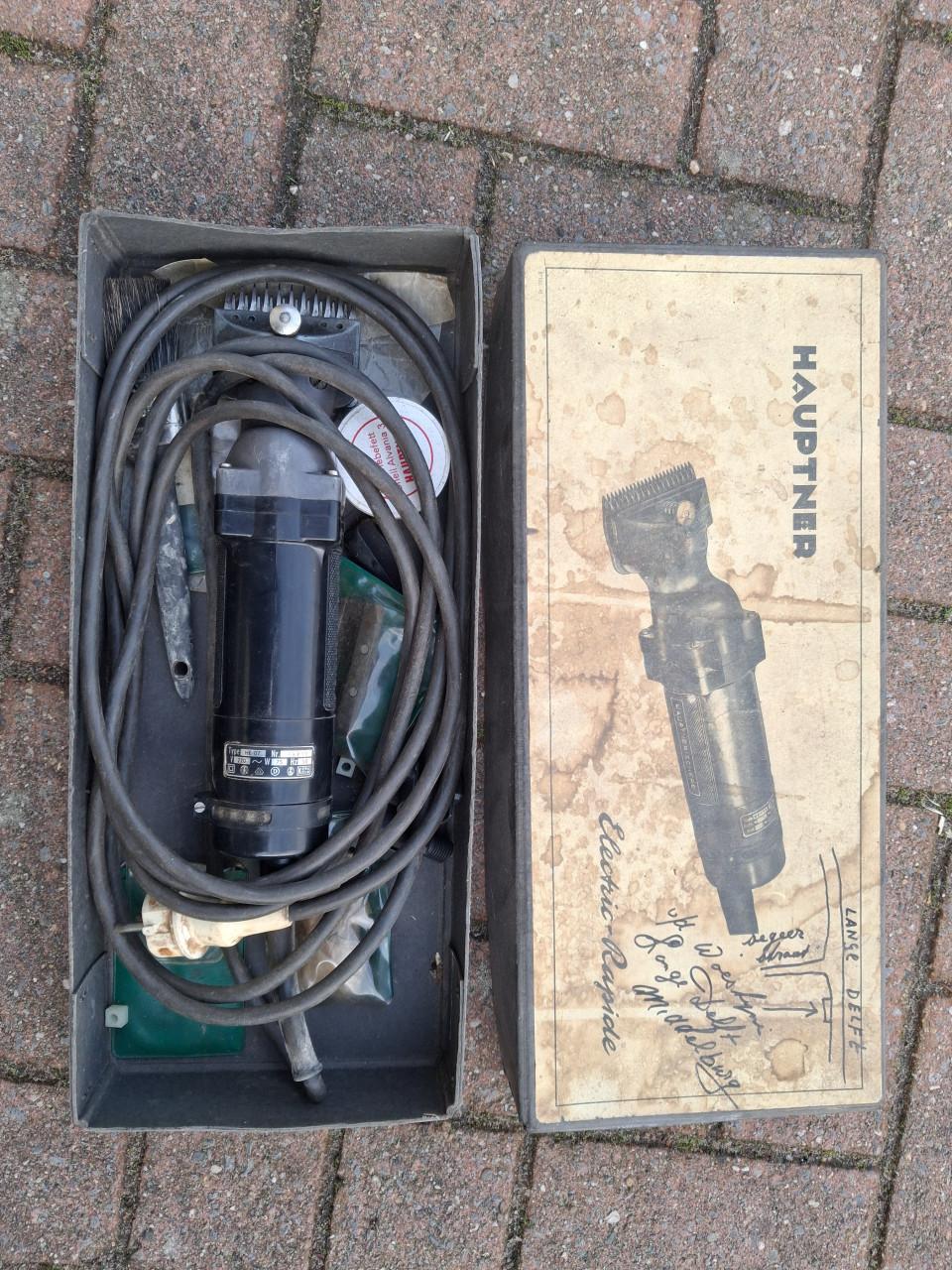 Scheerapparaat HAUPTNER