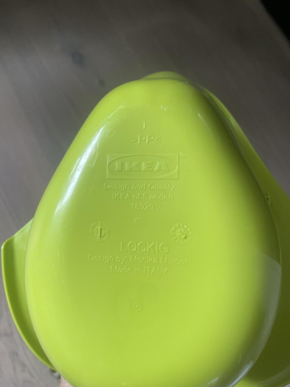 Kinder plas pot