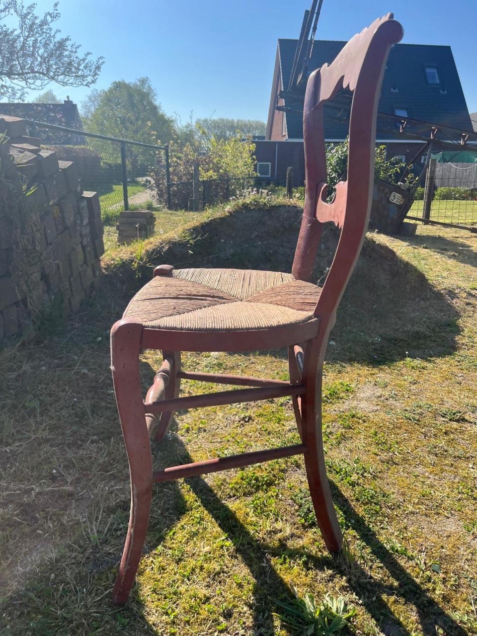 Biedermeier stoel, antiek