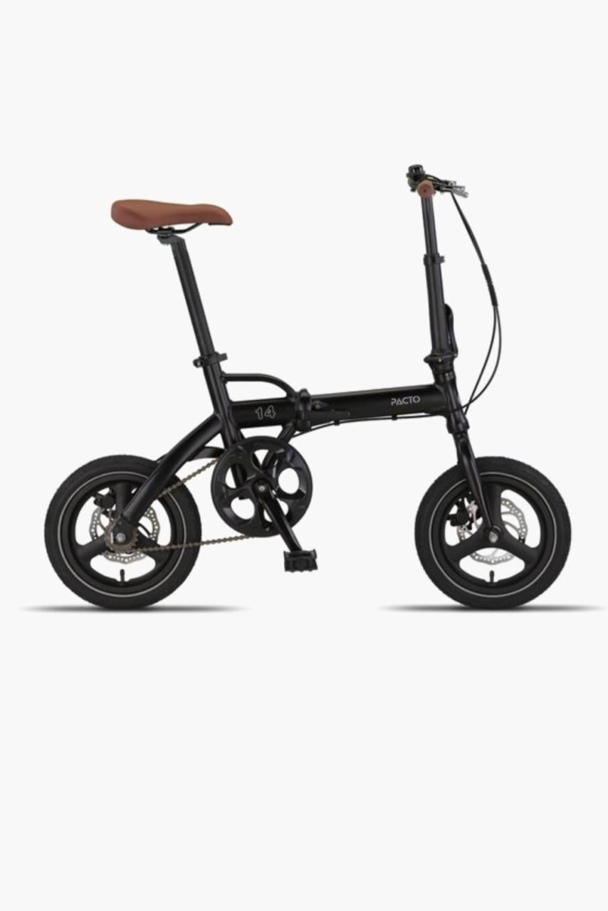 Vouwfiets Pacto 14 Zwart 14 inch single speed folding bike compact