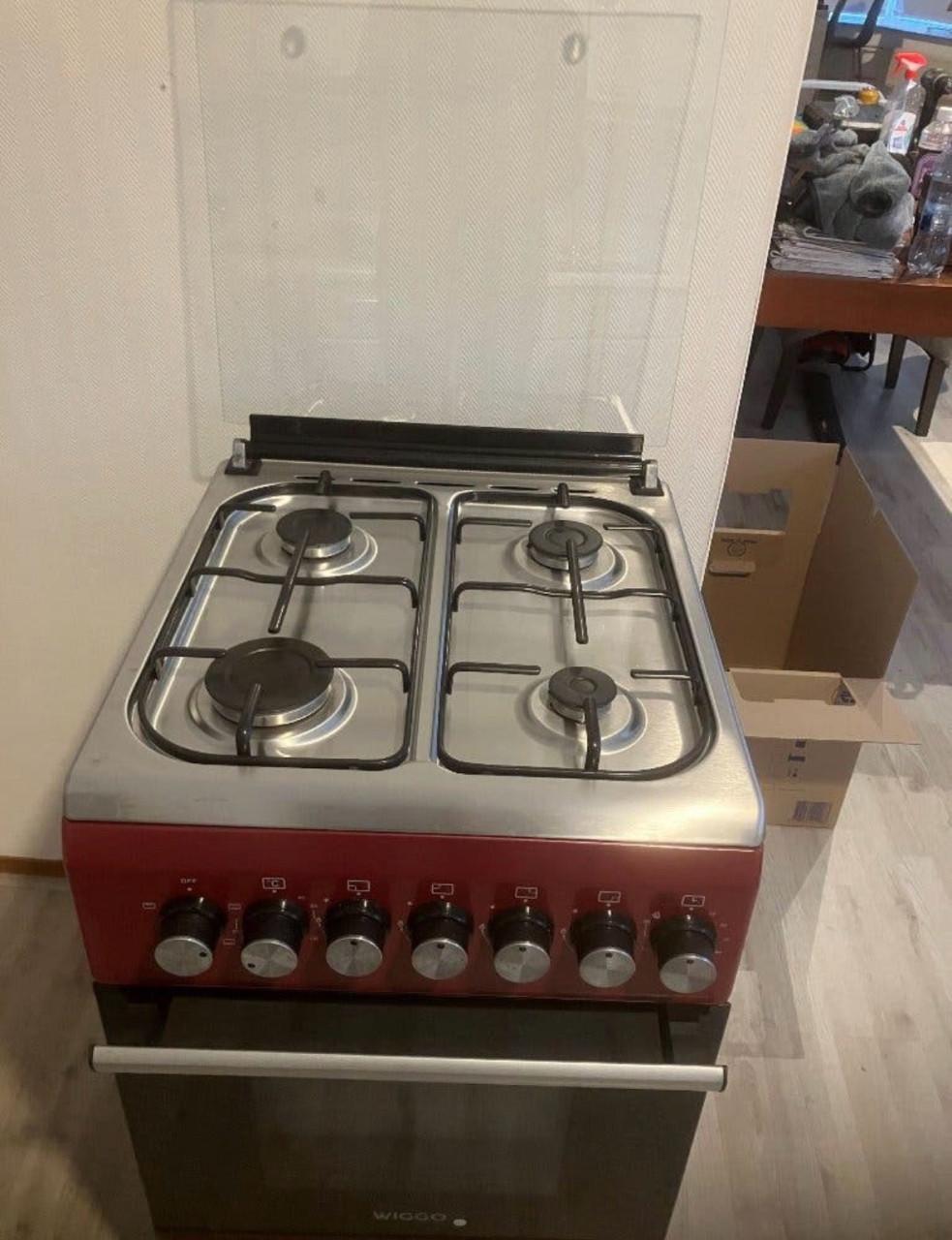 Gasfornuis zo goed als nieuw met oven
