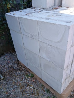 Kalkzandsteen blokken 29,7x15x19,8cm aantal  300 stuks