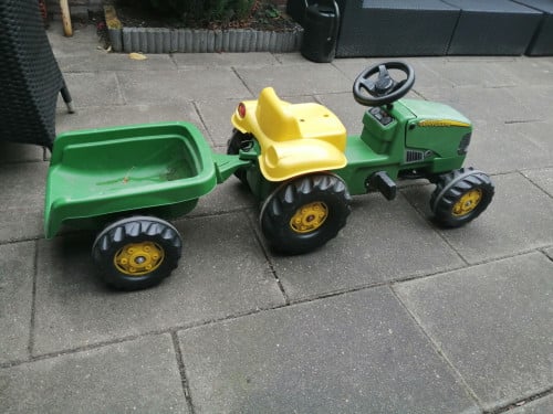 Tractor met aanhanger
