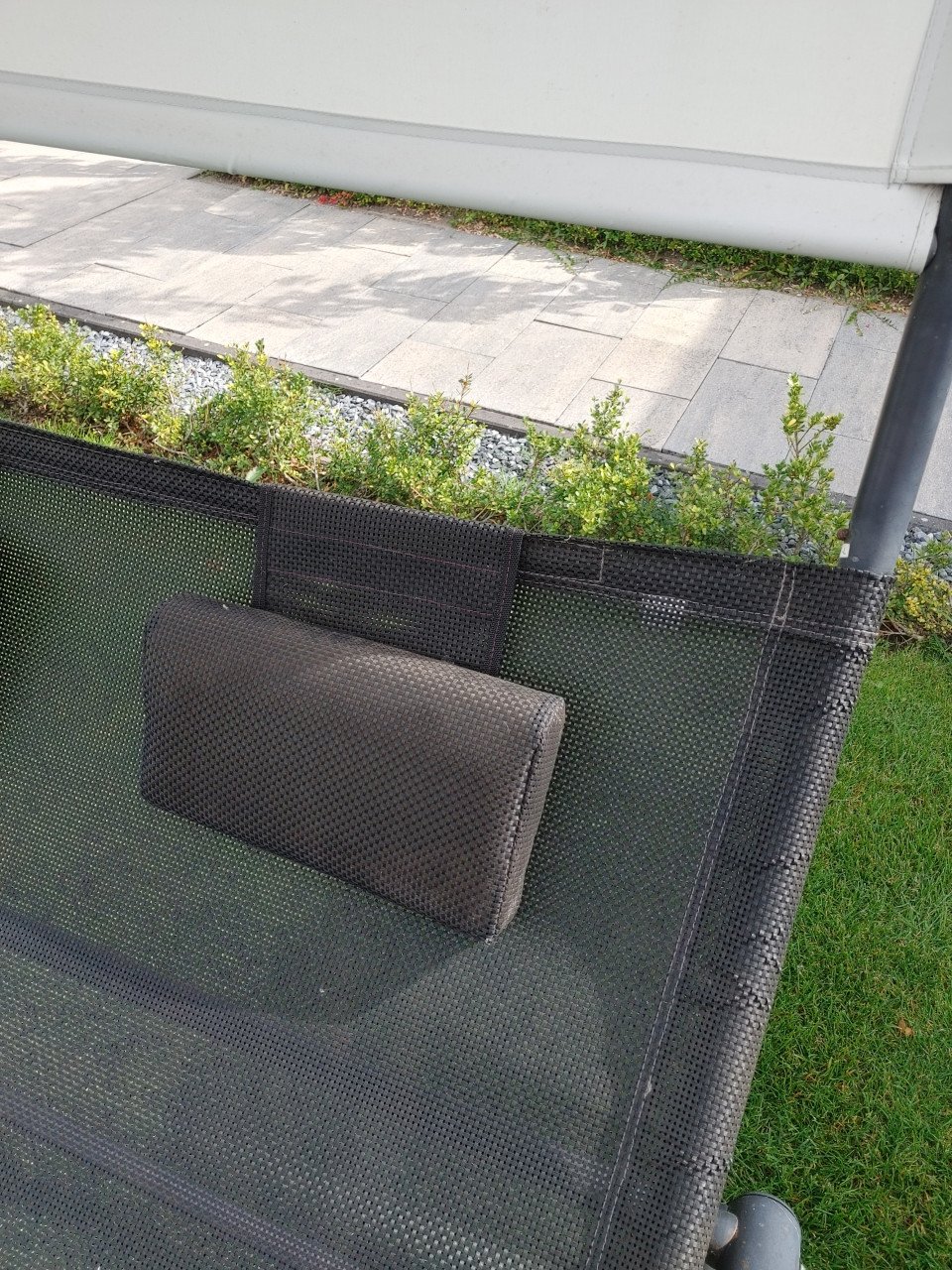 Schommel ligstoel-bed