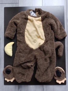 Verkleedkleding kind berenpak (zonder hoofd)