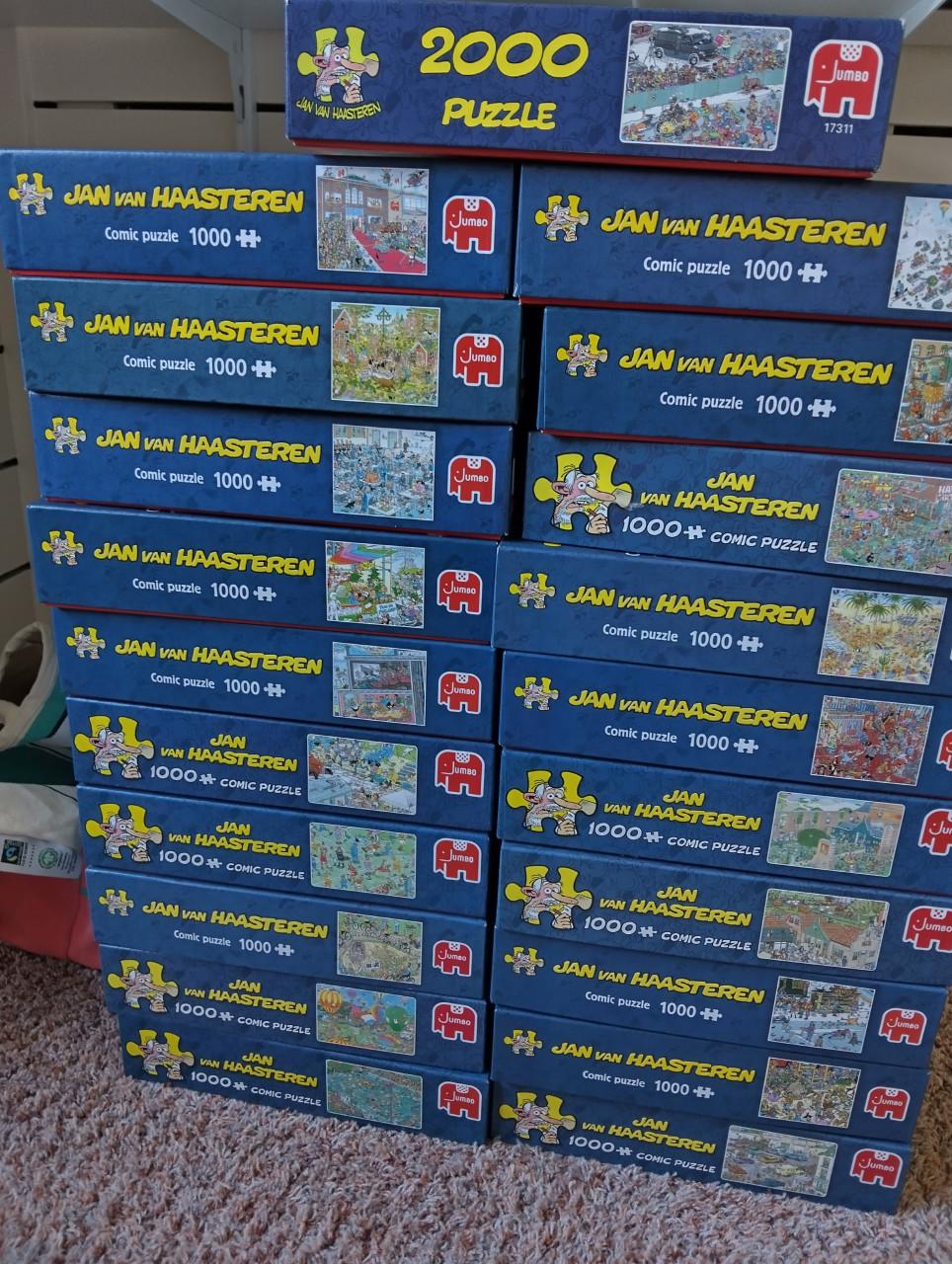Jan van Haasteren puzzels 1000 st.