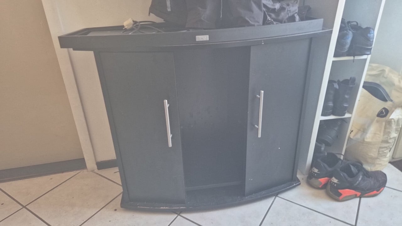 Aquarium met kast