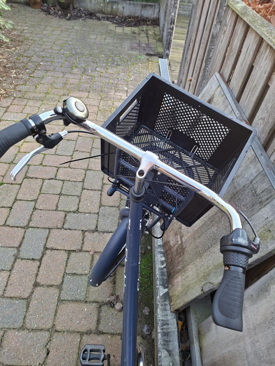 Meisjes stadsfiets