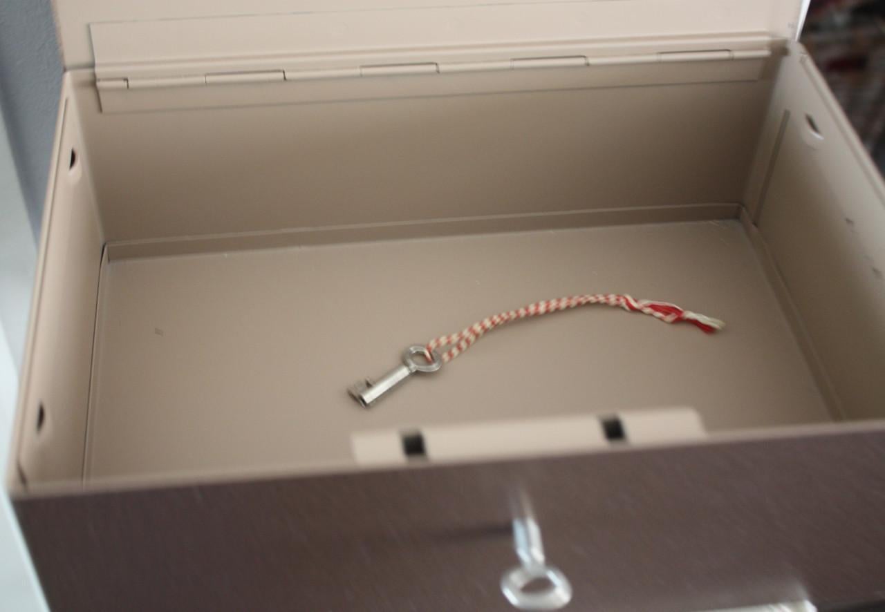 Geldkistje groot bruin