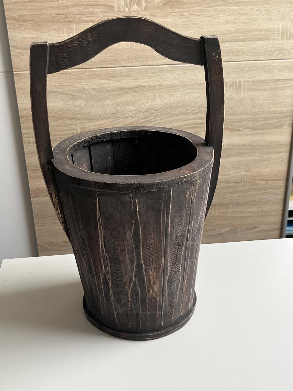 Houten emmer