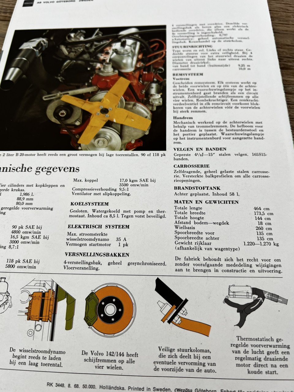 Volvo 142/144 autobrochure