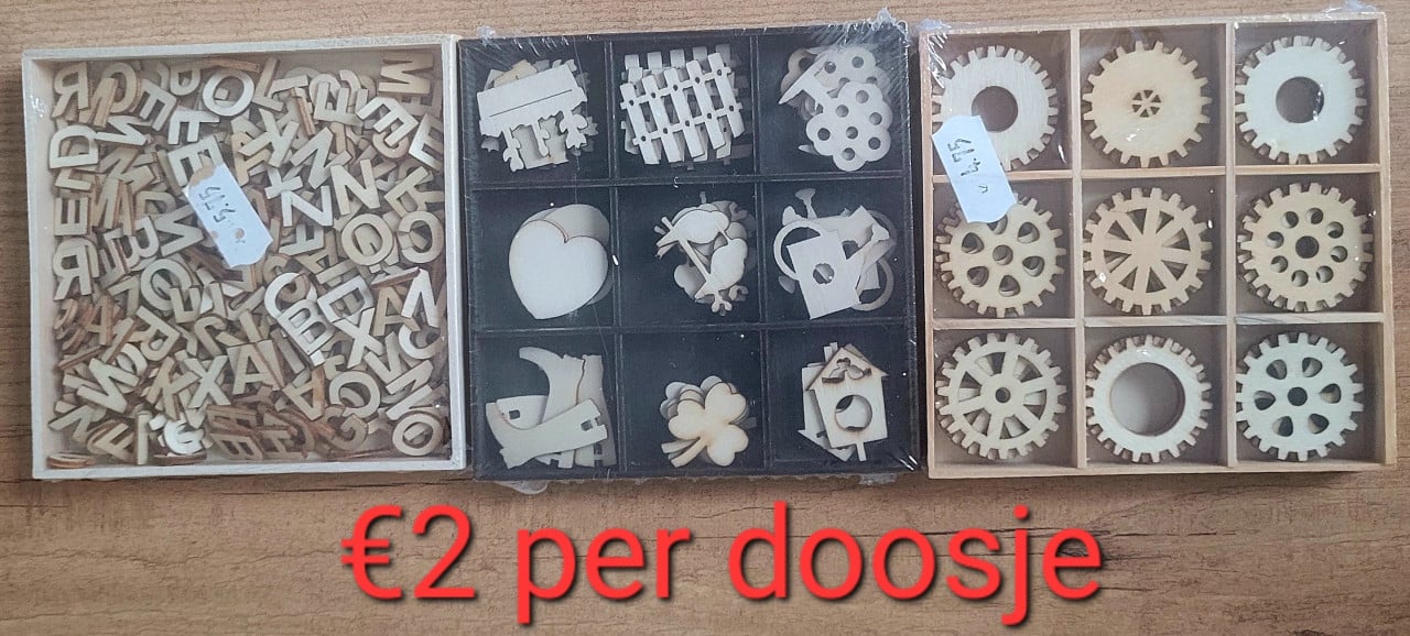 Stencils / Sjabloon, stempels Vanaf € 0,50