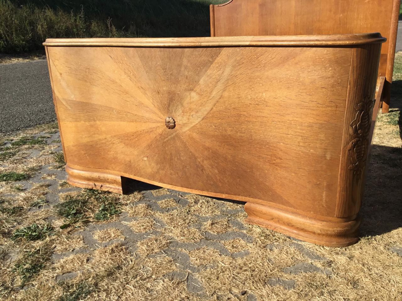 Art Deco bed ombouw