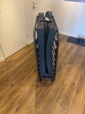 Opklapbaar logeerbed