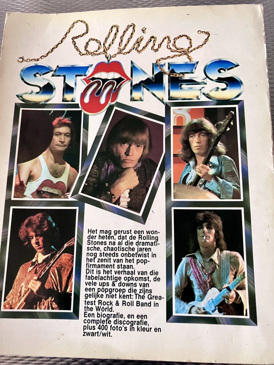 Rolling Stones / Mick Jagger VIER BOEKEN