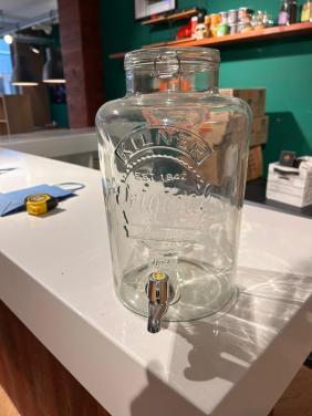 2 Kilner Originele Glazen Drankdispensers (8L) met Standaard! ✨