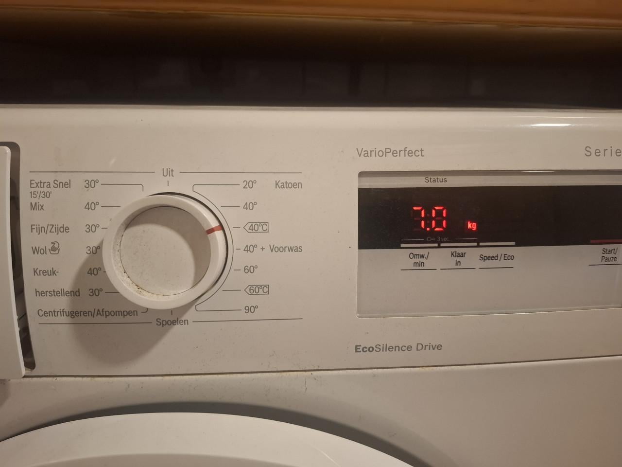 Bosch wasmachine 7 kg