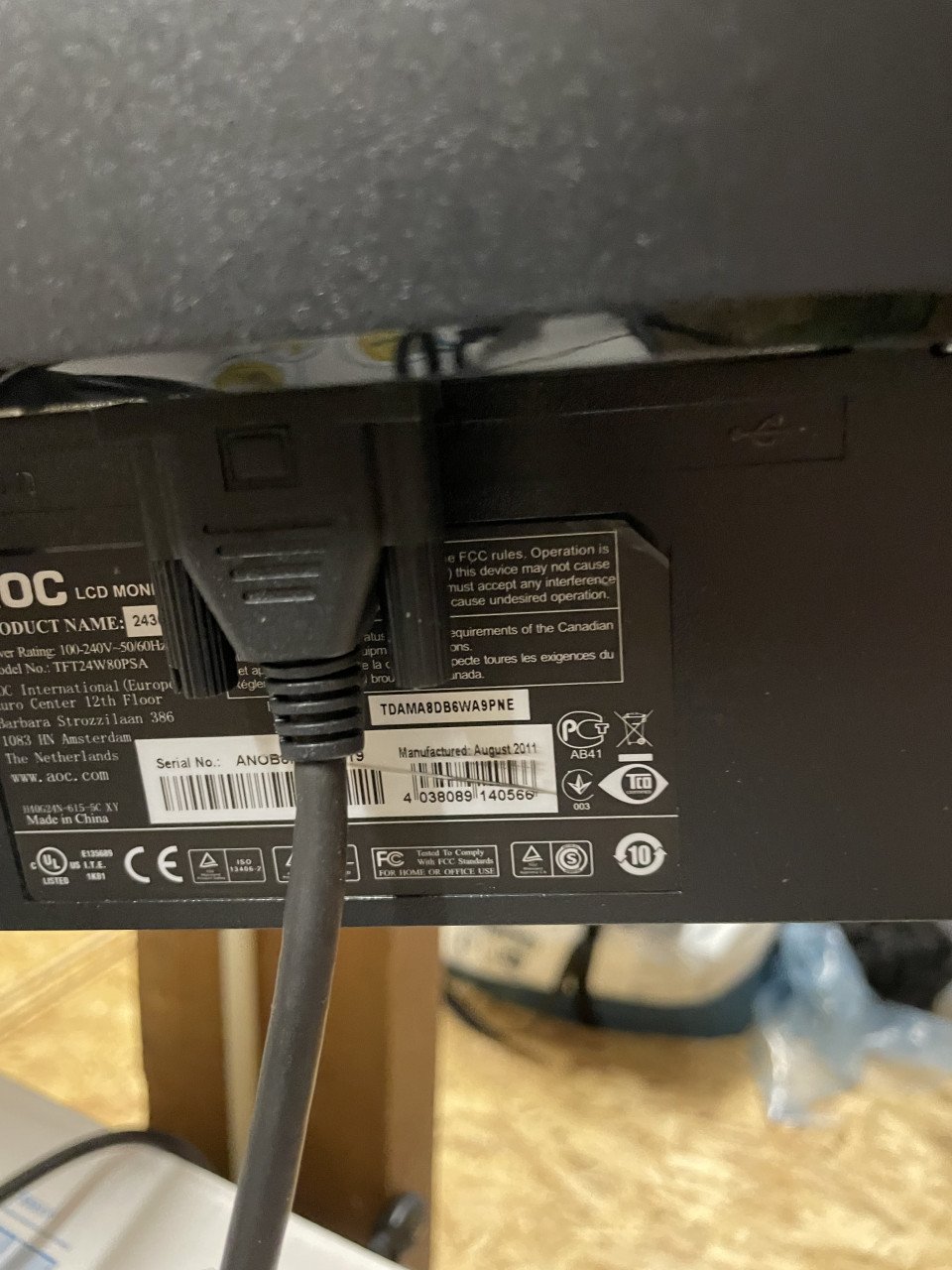 Groot Pc beeldscherm , monitor