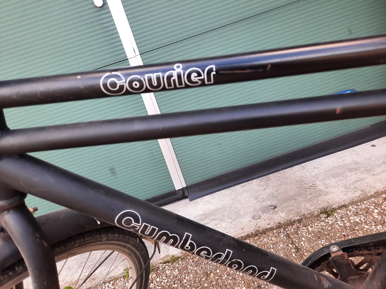 Fiets Cumberland courier zwart