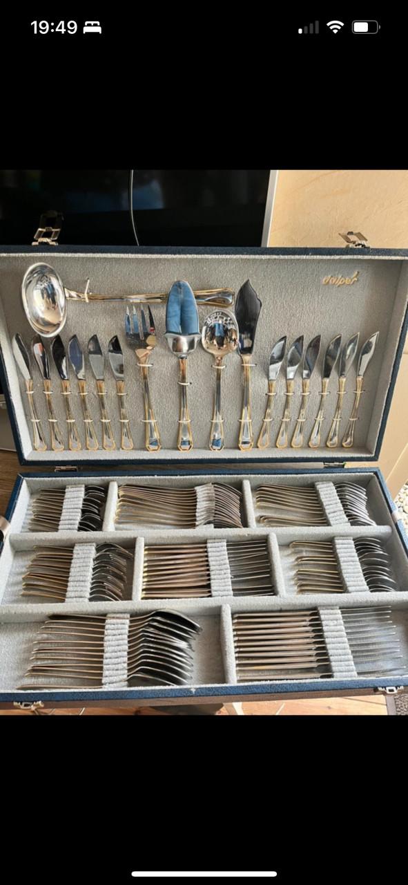 Luxe 113-delige bestekset feestdagen Dalper Miguel