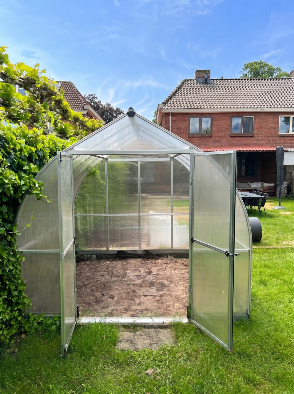 Tuinkas polycarbonaat (243x243x220)