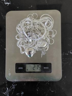 215 gram sterling zilver 925 sierraden