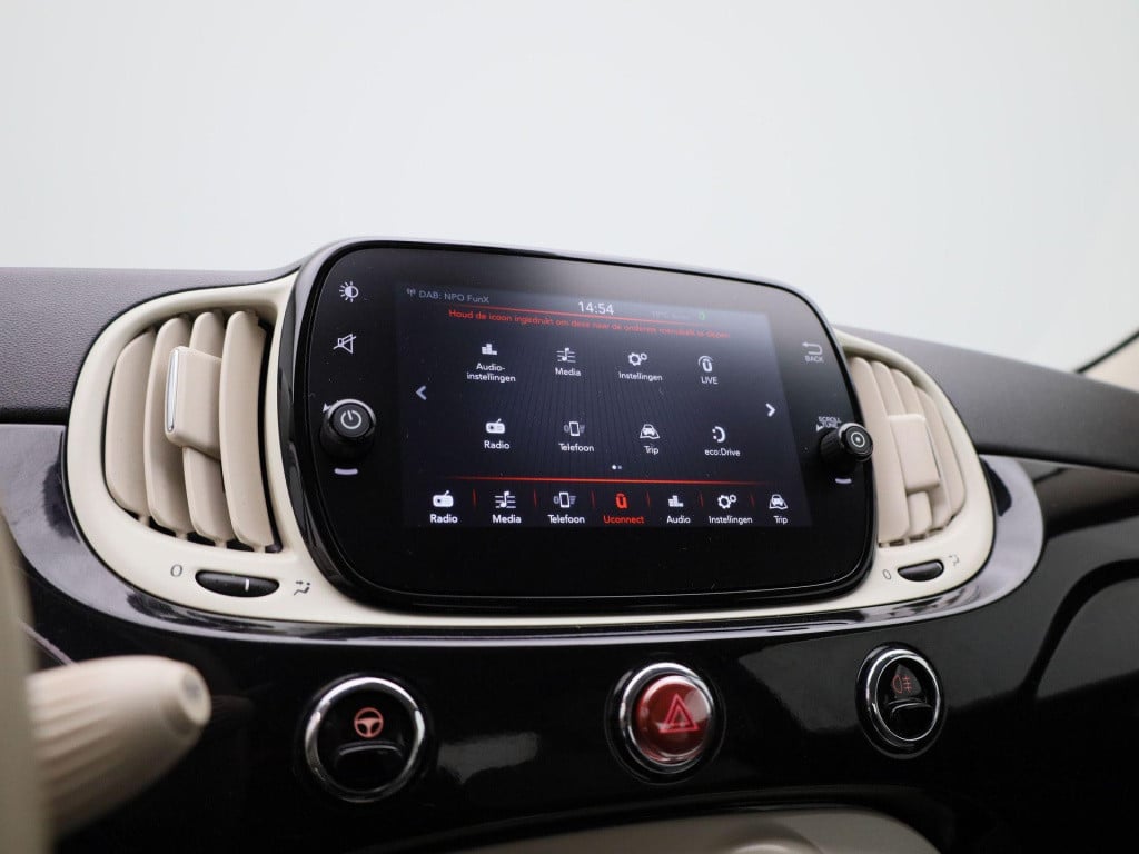Fiat 500 1.2 lounge | automaat | apple carplay / android auto | cruise cont