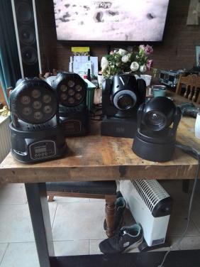 Mini let spot moving head light