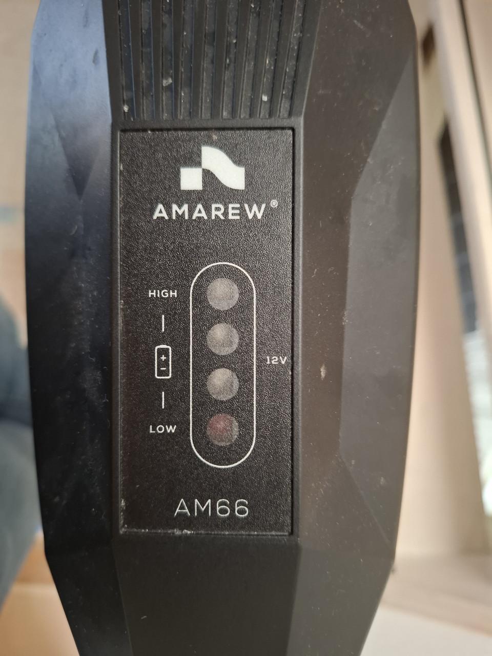 Electrische buitenboordmotor Amarew am66 met gel accu
