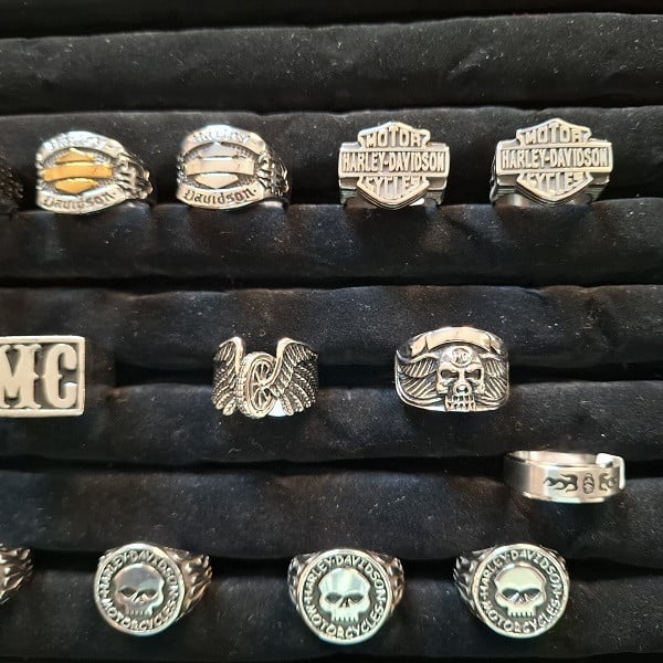 23 NIEUWE Biker Ringen