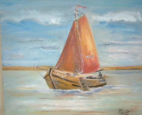 Ode aan  Tolerant  Frank Lok  Hengst Schilderijen Jac Caljouw Arnemuiden