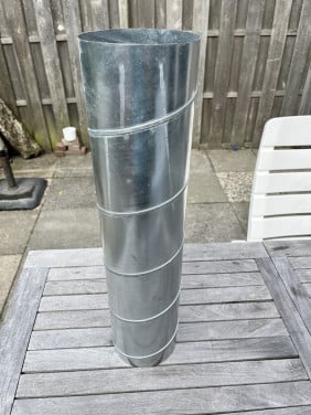 Spirobuis, ventilatiebuis, spiraalbuis 125mm en 150mm