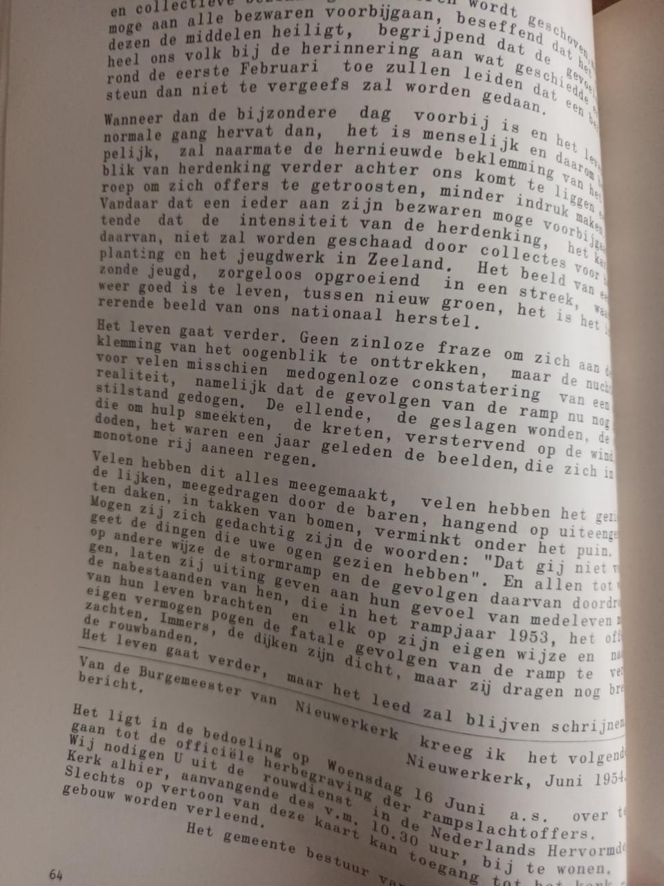 Stormramp 1953 door M. Wandel
