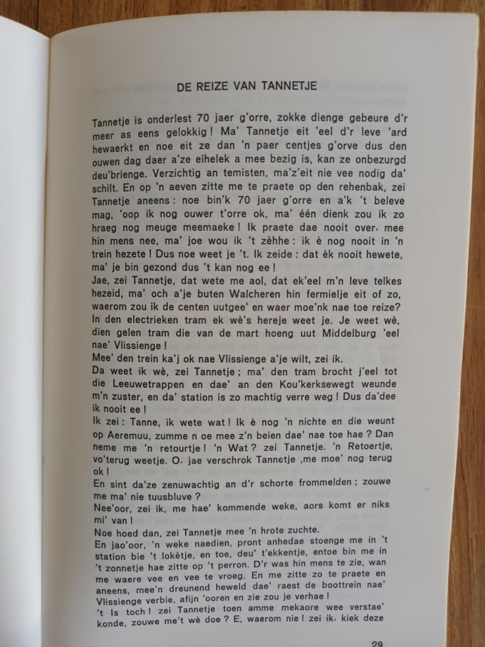 Bie ons op 't durp van Wim Vaarzon Morel, "Bespieghelaer"