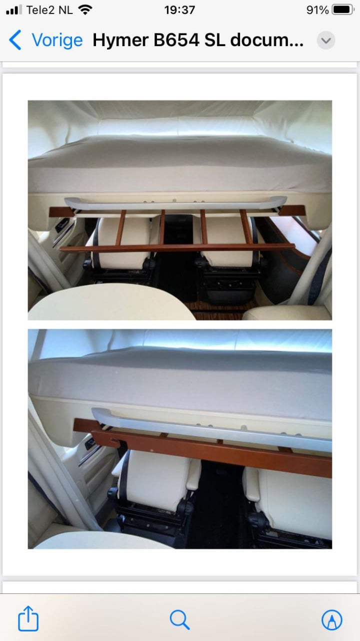 Hymer B654 SL Silver-Line Top staat