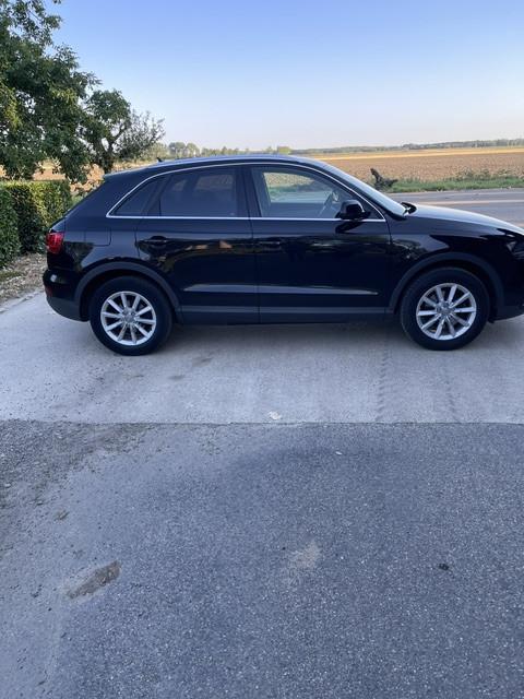 Audi Q3, 2.0 TFSI,  zwart, benzine, trekhaak, 2013