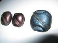 Unieke retro knopen met prachtige mat-zijden glans