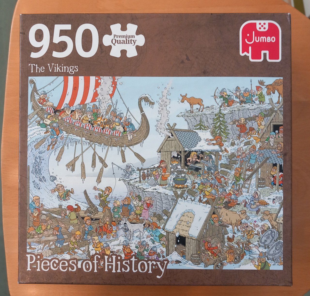 Puzzel The Vikings