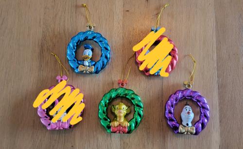 AH Disney kerstkransjes