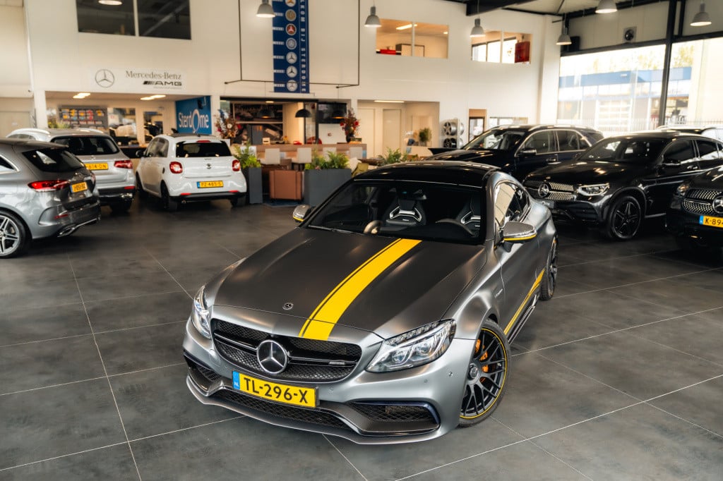 Mercedes-Benz C-Klasse coupé amg 63 s edition 1 v8 l panoramadak l memory l