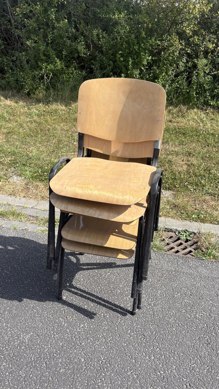 Opstabelbare stoelen