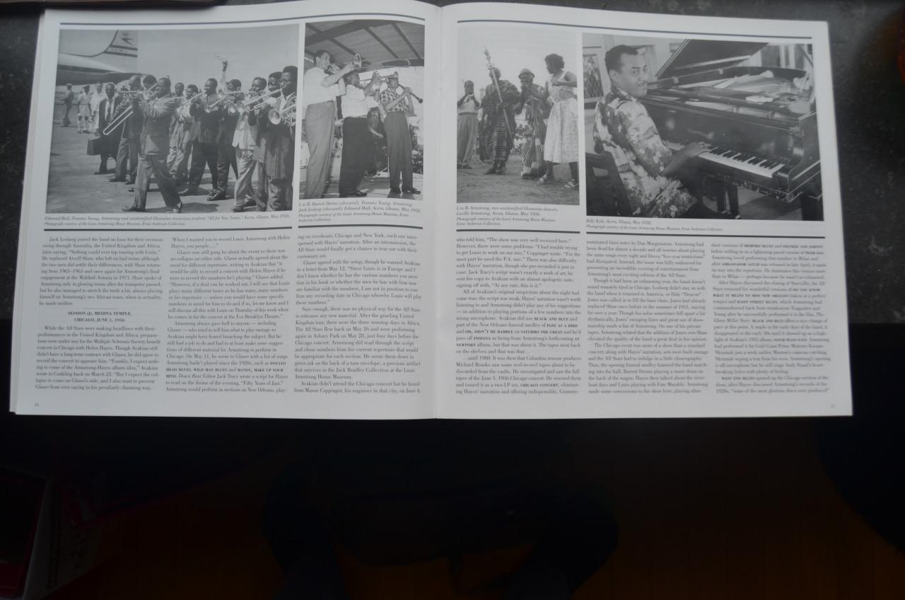 6 CD box set Louis Armstrong Live Recordings