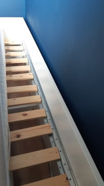 Brimnes uitschuifbed met 2 lades