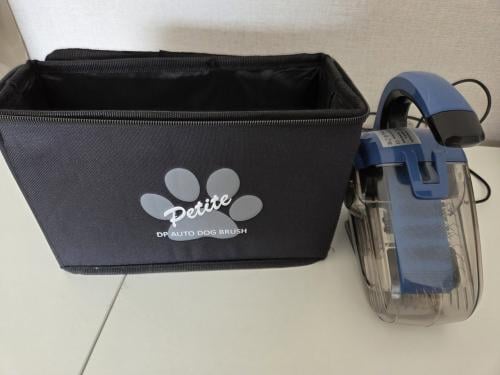 Petite auto dogbrush